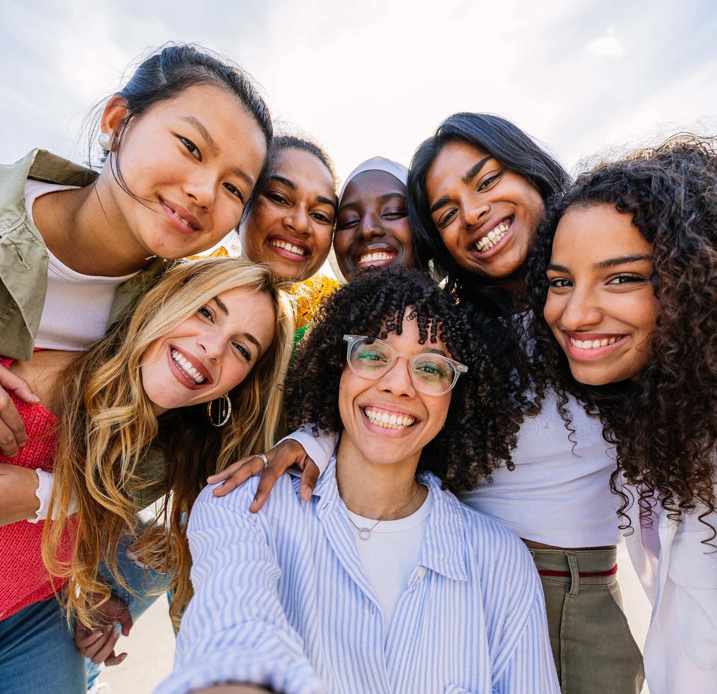 Confident young women